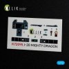 KELIK K72095 J-20 Mighty Dragon - interior 3D decals for Dream Model kit 1/72